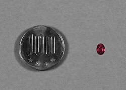 ミャンマー産非加熱ピジョンブラッドルビー0.62ct(GRS宝石鑑別書付)