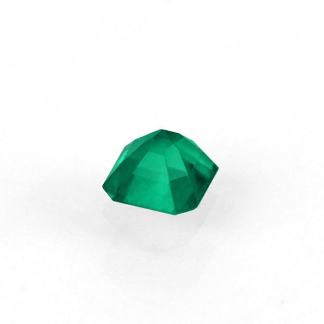 コロンビア産ムゾー鉱山エメラルド0.39ct(中央宝石研究所宝石鑑別書付)