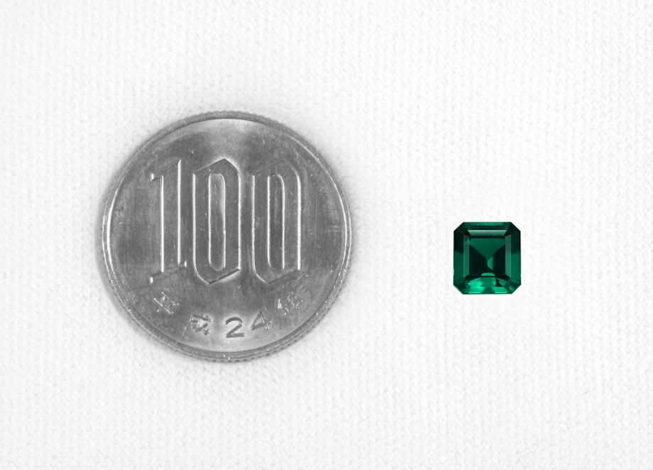 コロンビア産無処理エメラルド(ノンオイル)1.11ct(SSEF宝石鑑別書付)