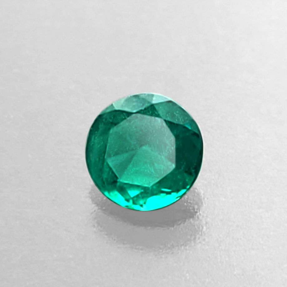 コロンビア産ムゾー鉱山エメラルド0.51ct(中央宝石研究所宝石鑑別書付)