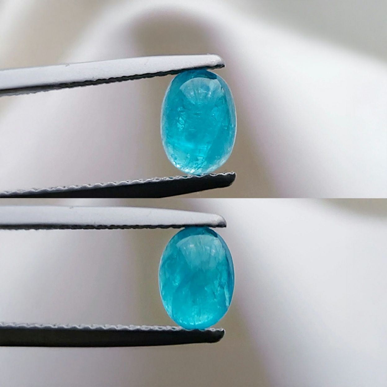 ブラジル産パライバトルマリン0.93ct0.84ct(中央宝石研究所宝石鑑別 