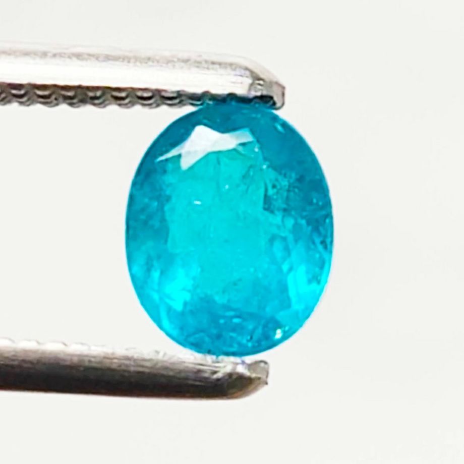 ブラジル産バターリャ鉱山パライバトルマリン0.373ct(中央宝石研究所宝石鑑別書 GRS宝石鑑別書付)