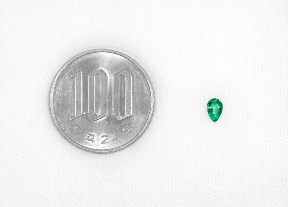 コロンビア産無処理エメラルド(ノンオイル)0.20ct(GIA宝石鑑別書付)