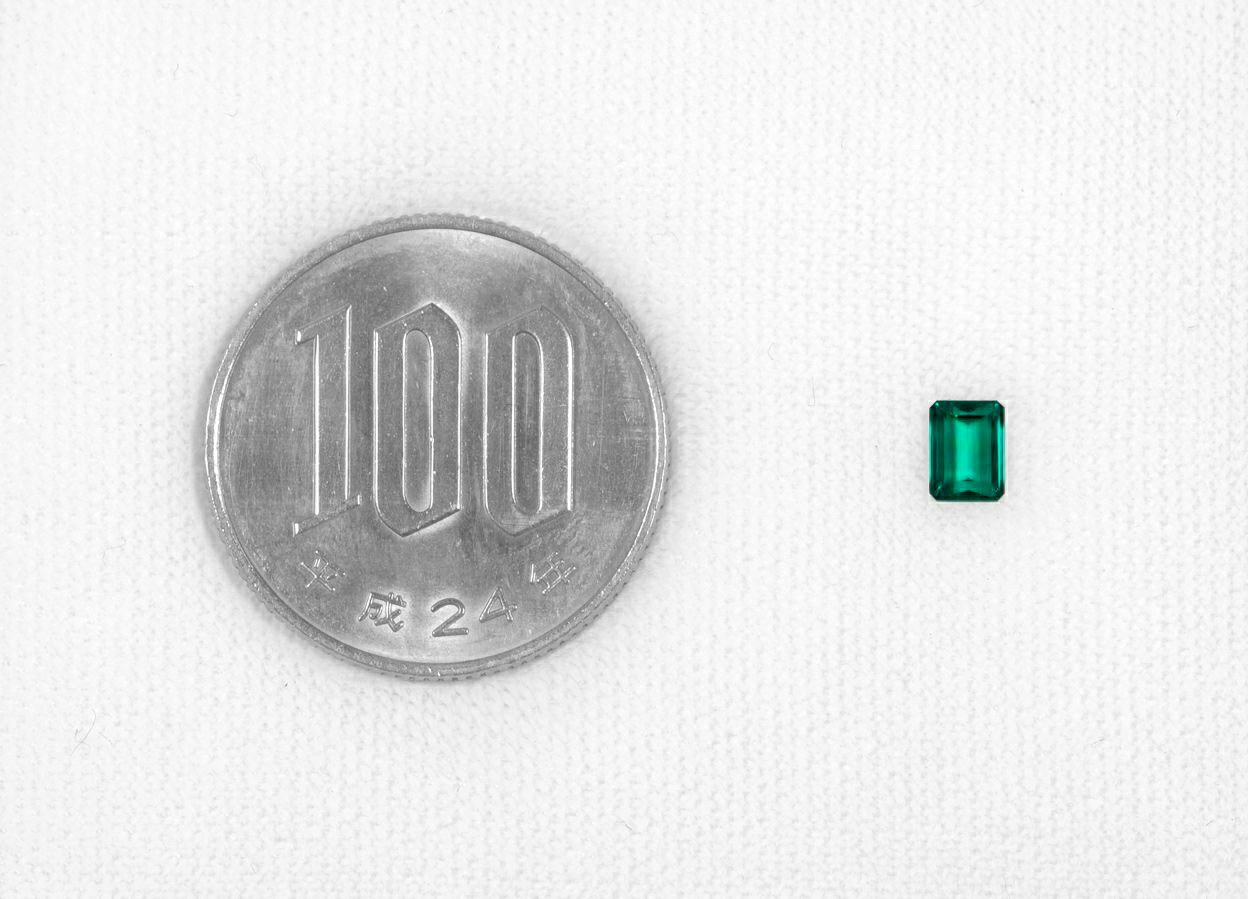 コロンビア産無処理エメラルド(ノンオイル)0.30ct(GIA宝石鑑別書付)
