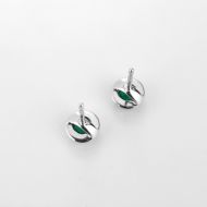 コロンビア産エメラルドプラチナピアス | ユアエメラルド