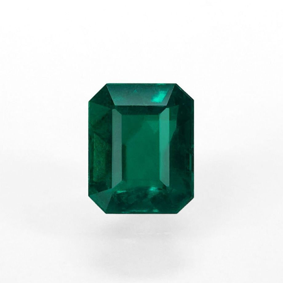 コロンビア産ムゾー鉱山無処理エメラルド(ノンオイル)0.85ct(GRS宝石鑑別書付)