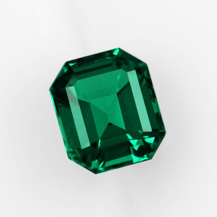 コロンビア産ムゾー鉱山無処理エメラルド(ノンオイル)0.64ct(GUBELIN宝石鑑別書 SSEF宝石鑑別書付)