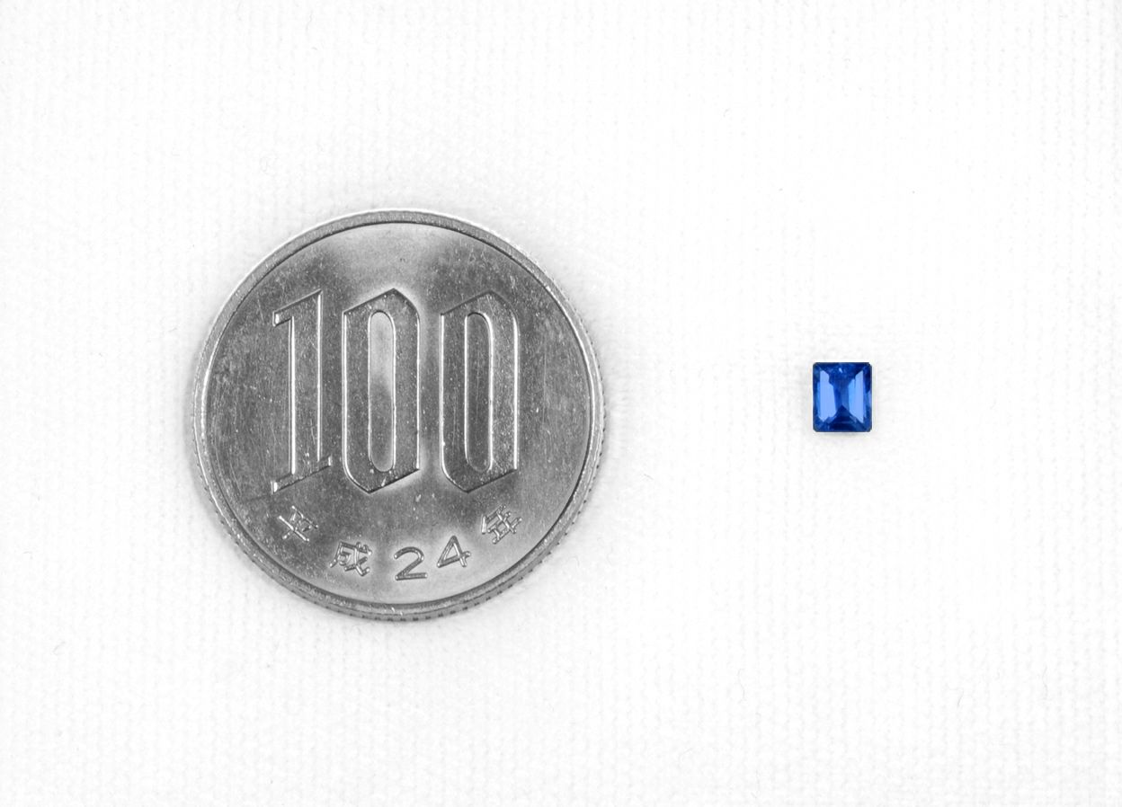  非加熱カシミールサファイア0.43ct(GRS宝石鑑別書 GIA宝石鑑別書 日独宝石鑑別書付)